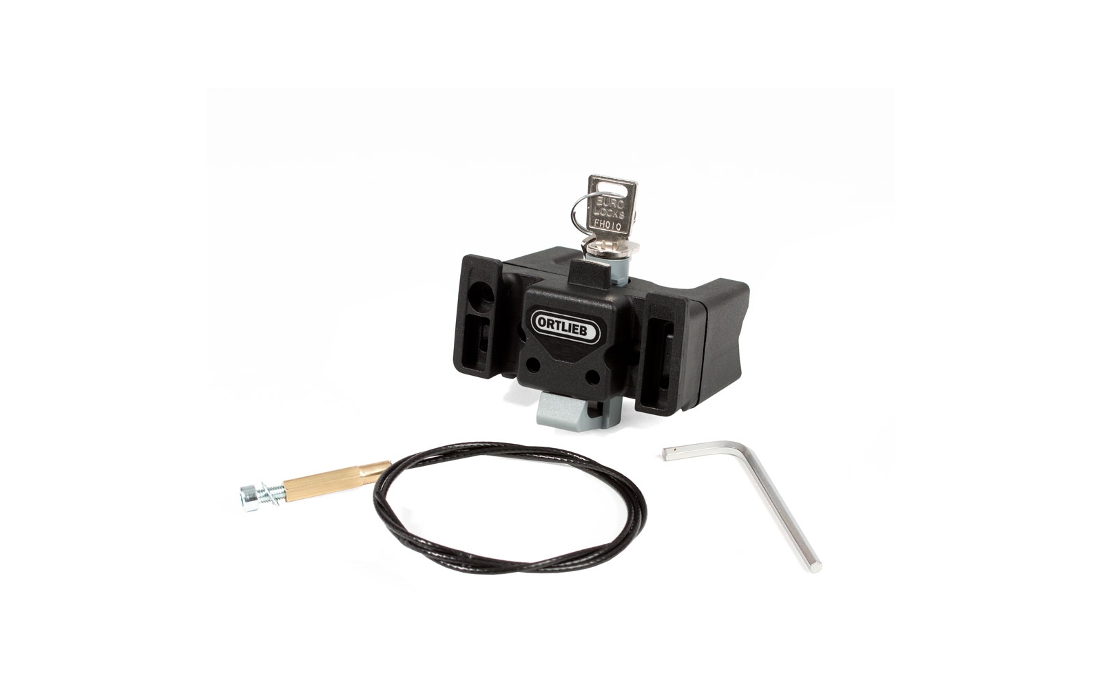 Zubehör: Montageset für Lenkertaschen+Körbe mit Sc