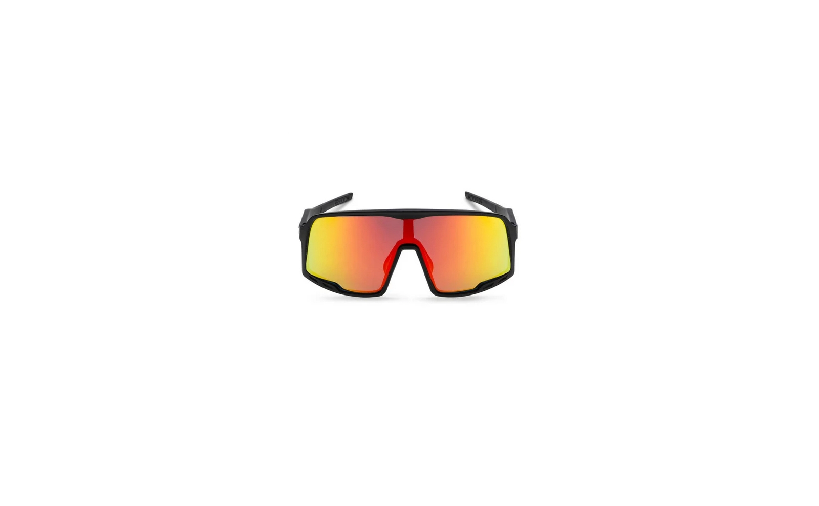 Brille Henrik Frame Black Lens Red Mirror