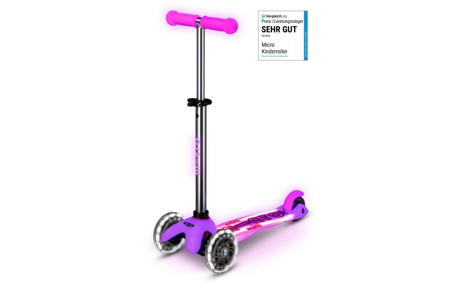 Roller Mini Deluxe Glow LED Plus