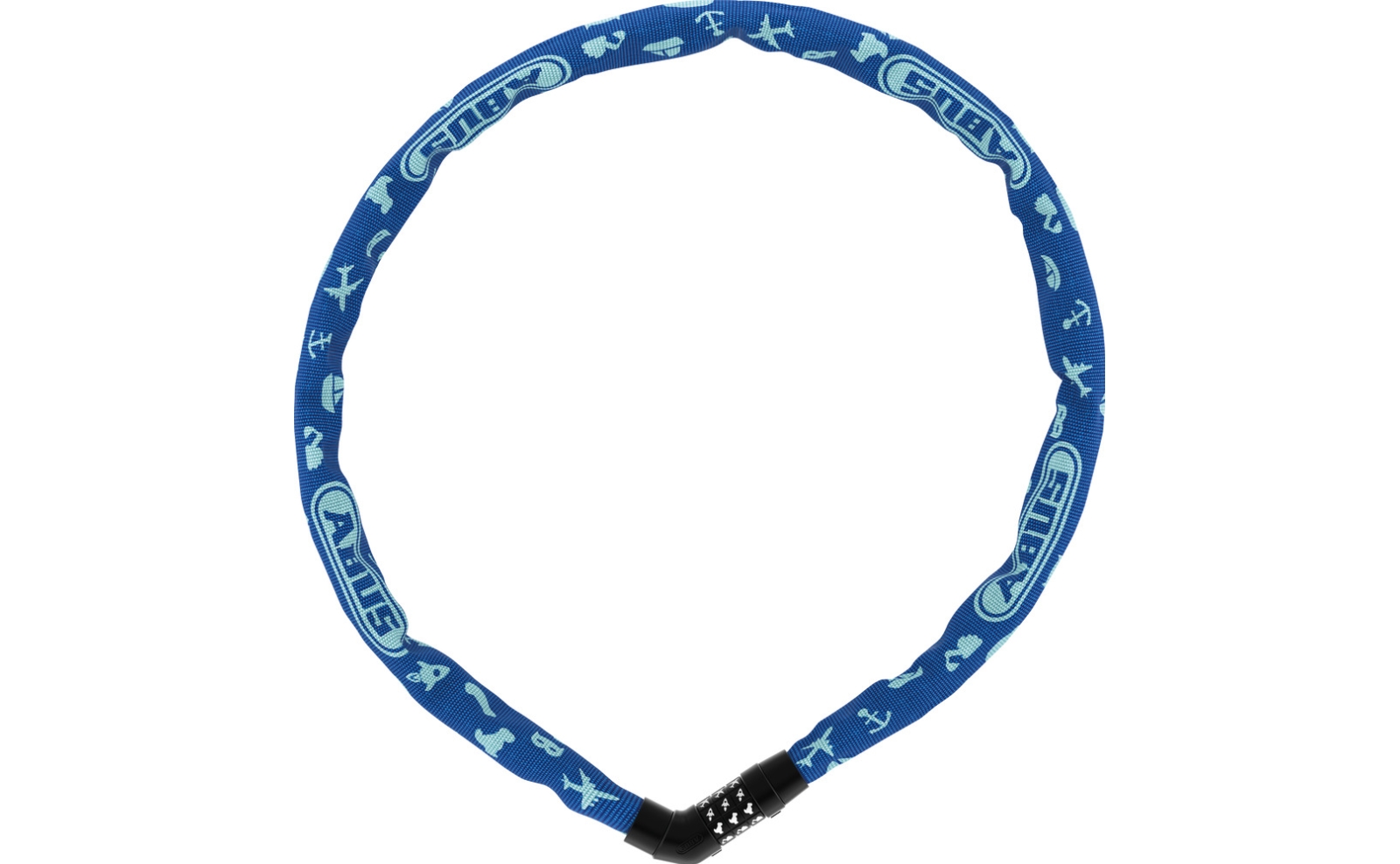 Steel-O-Chain 4804C/75 Blau mit Symbolen