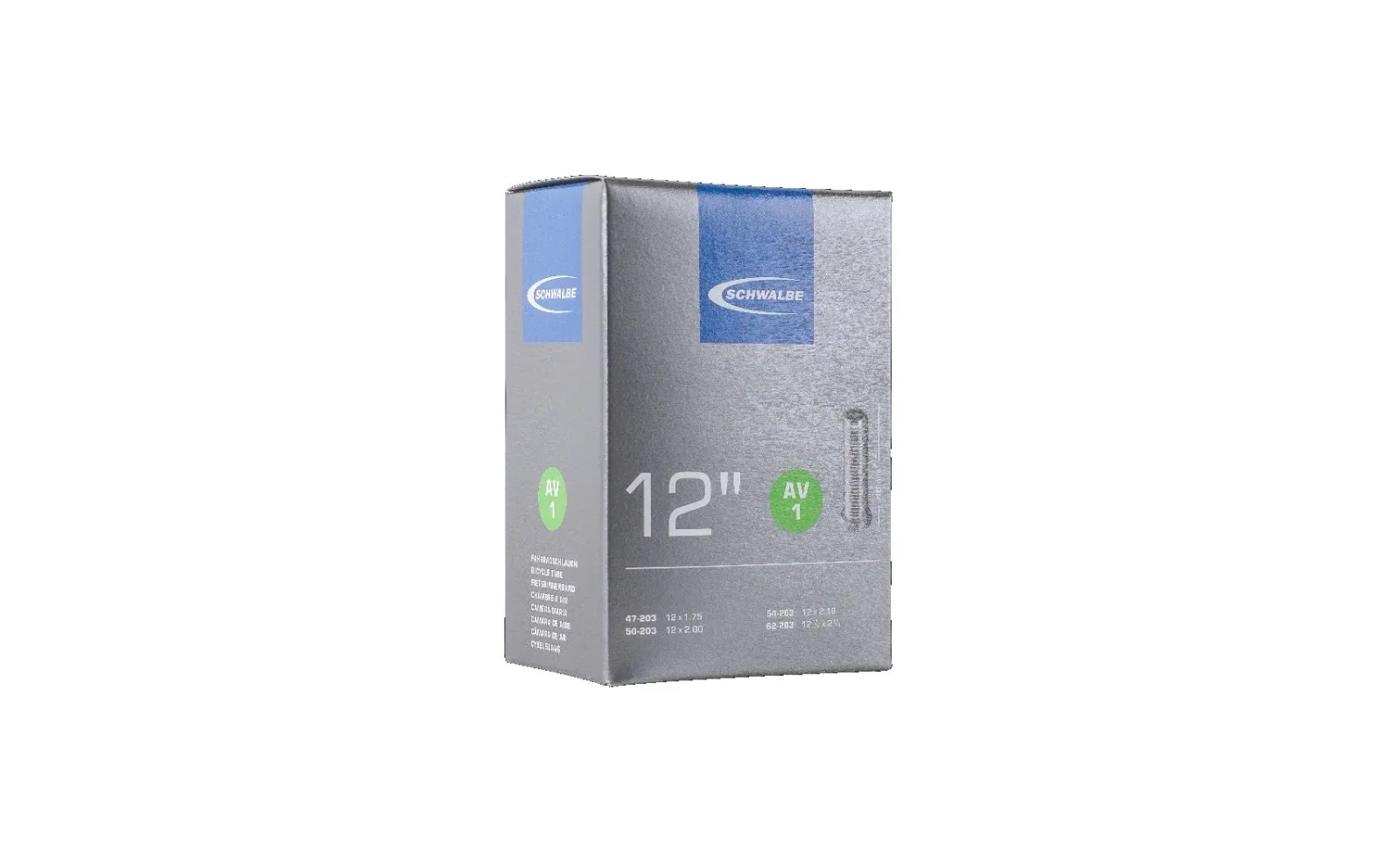 Schlauch AV01 12"-12.5" x 1.75-2.25 Auto