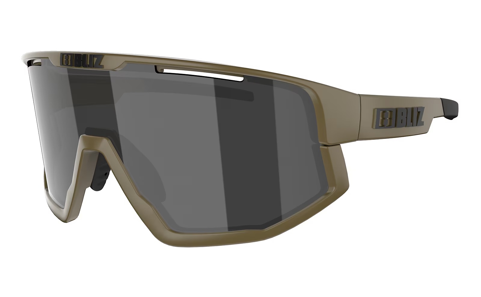 Vision Rahmen: Matt Camo Green Smoke w silver mirr