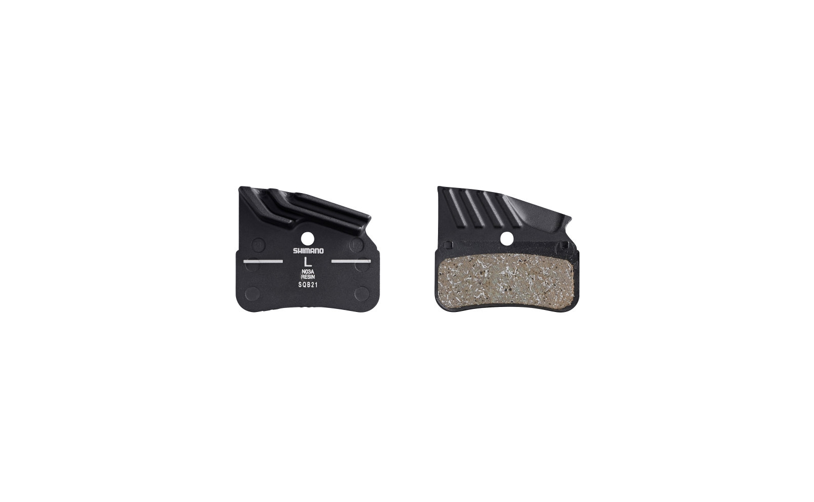 Bremsbelag N03A Resin mit Kühlrippen