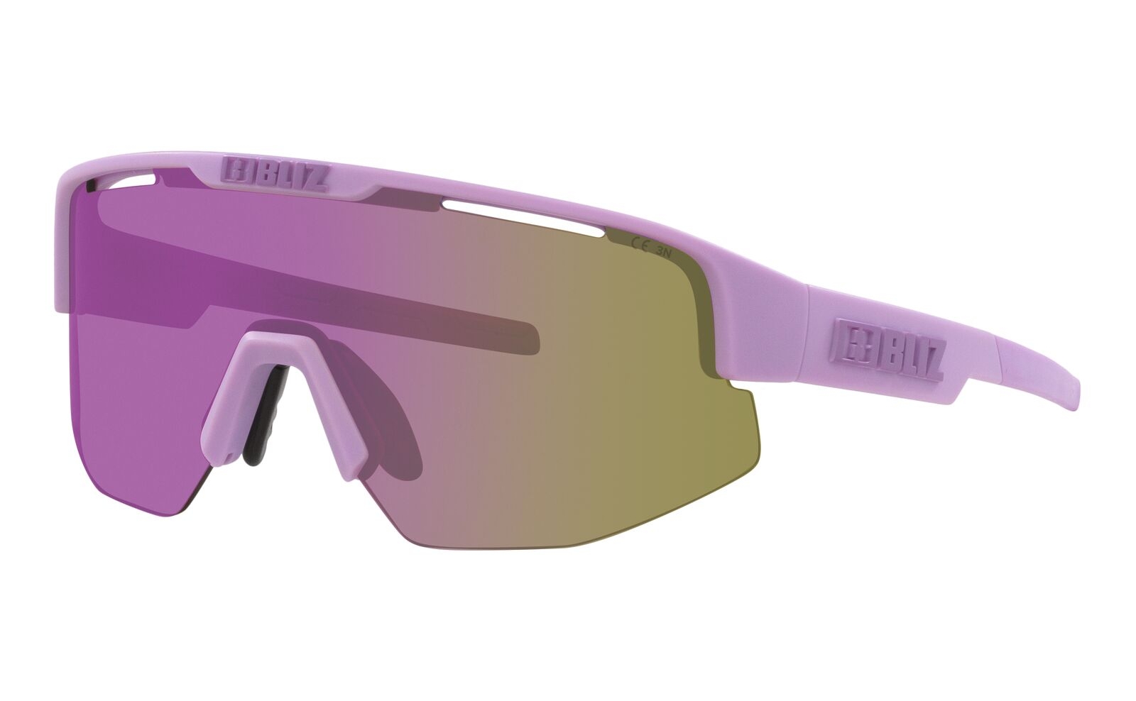 Matrix Small Rahmen: Matte Purple Gläser: Brown Mi