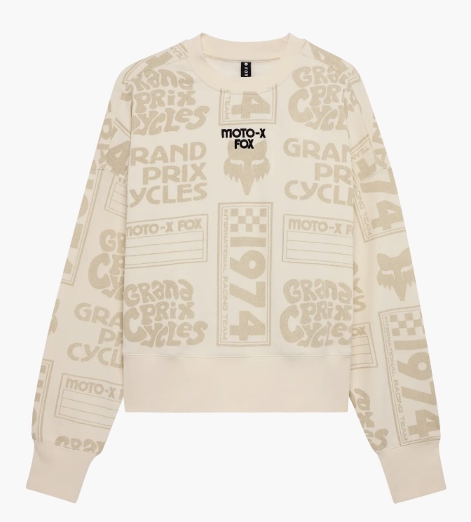 Pullover W Circa 74 Oversized Crew