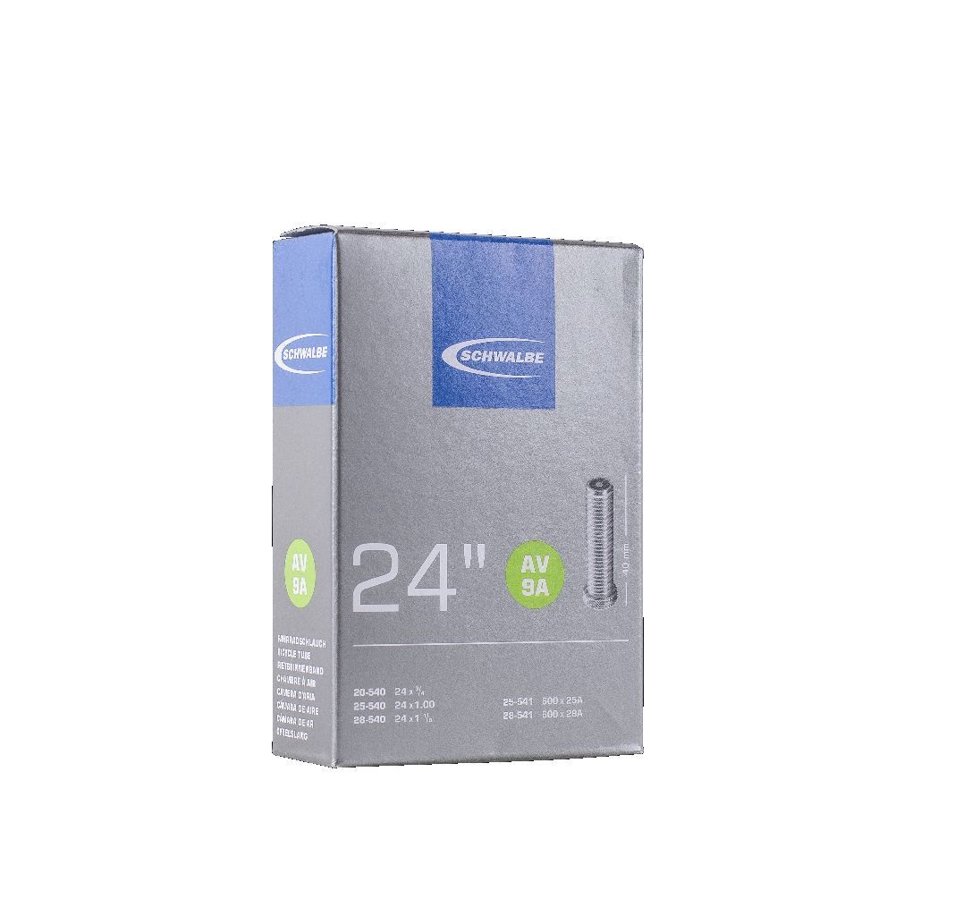 Schwalbe, Schlauch, Nr. 9A, (AV40mm), 24",