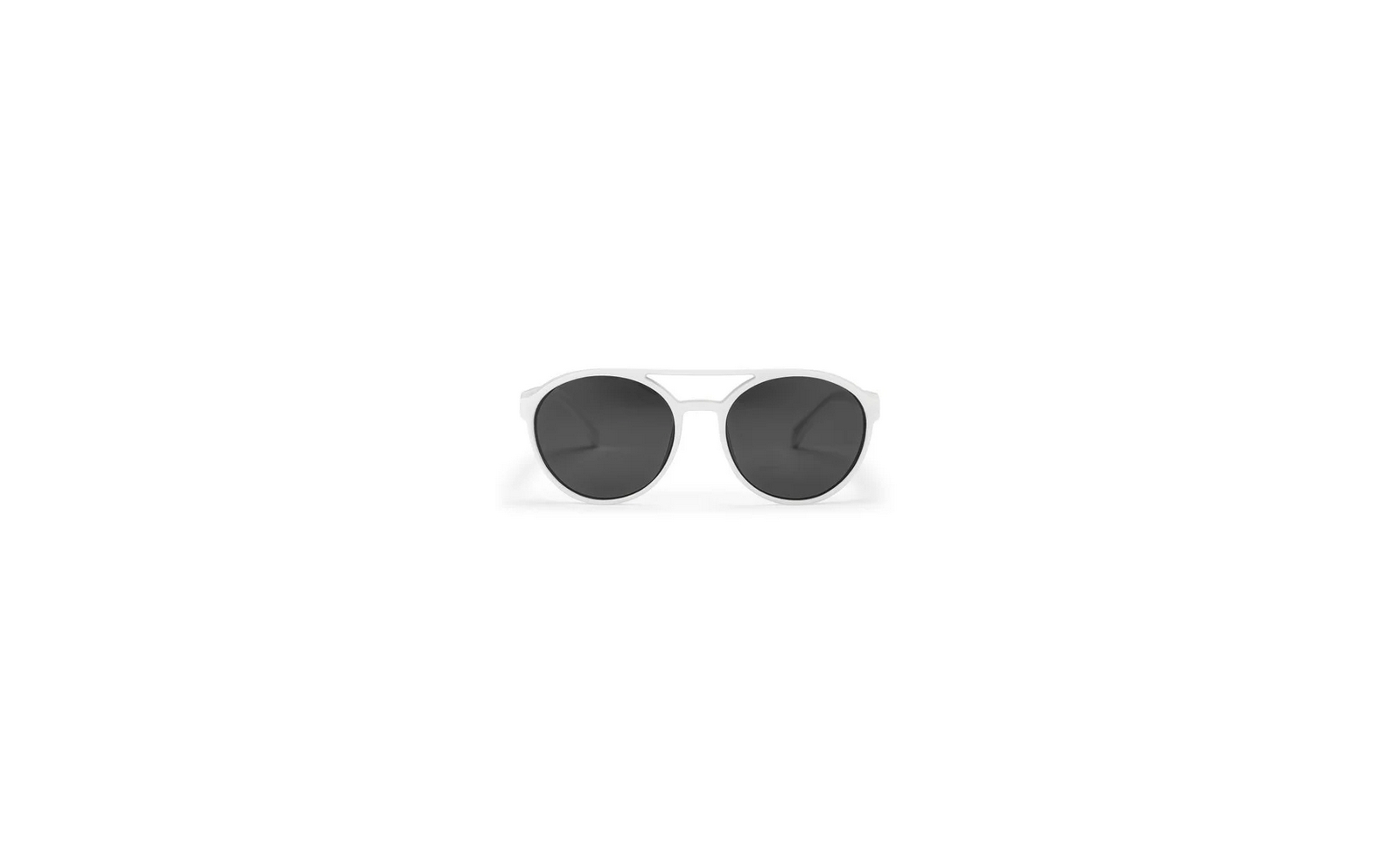Brille Rickard Frame White Lens Black