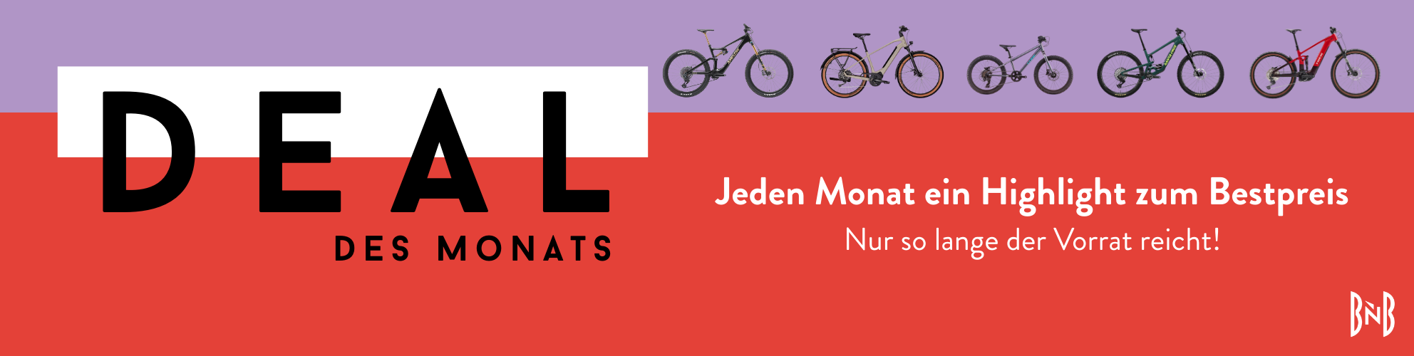 Deal des Monats Banner 992 x 250 px