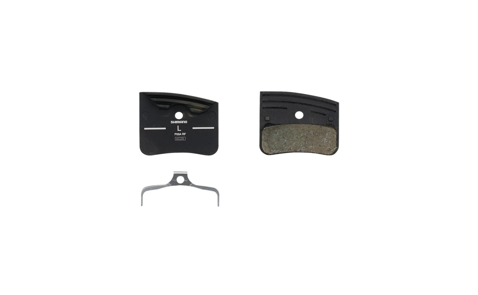 Bremsbelag Disc P03 Resin mit Kühlrippen